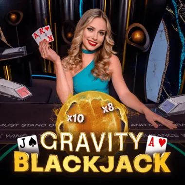 Gravity Blackjack live game